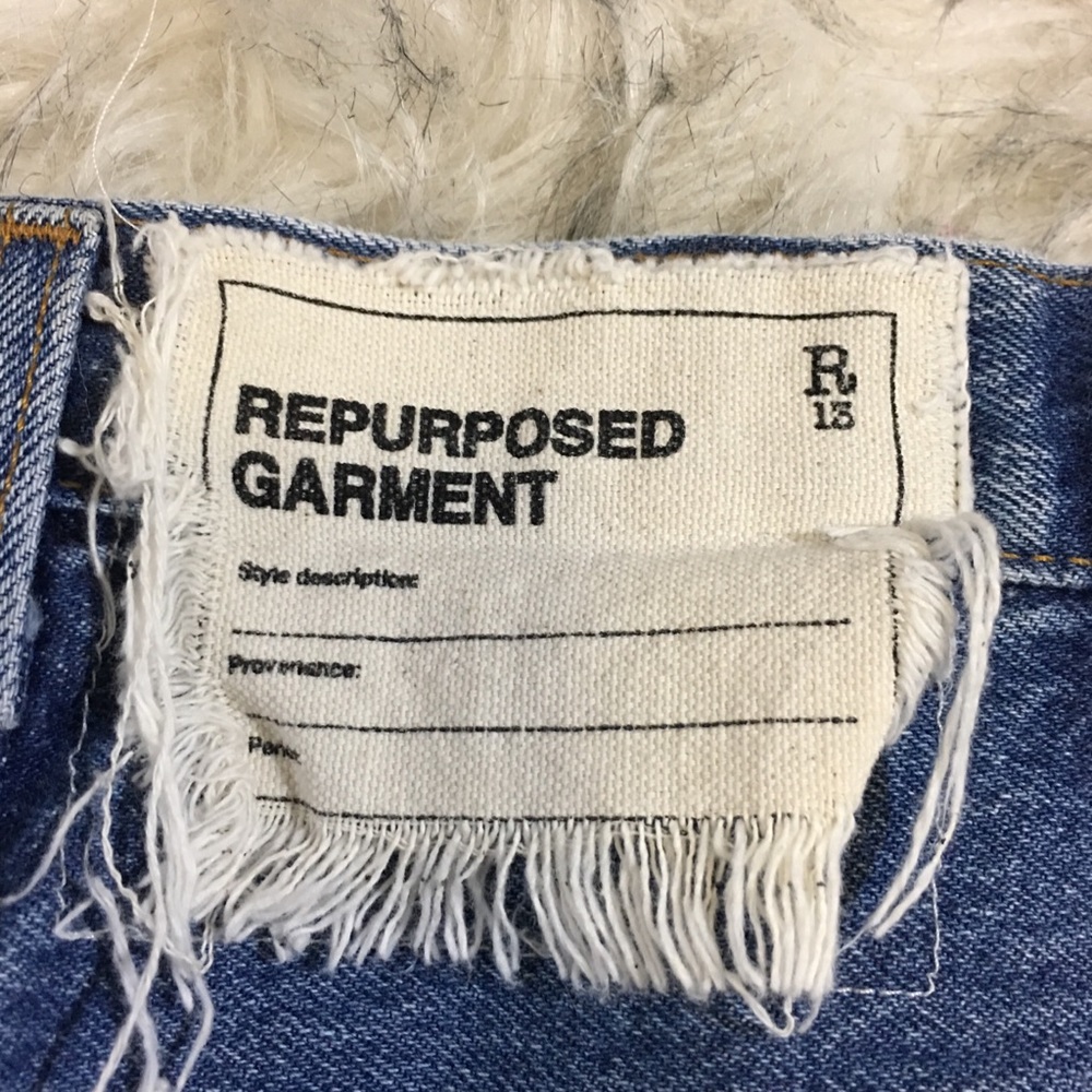 R13 crossover refurbished jeans - Picture 7 of 8